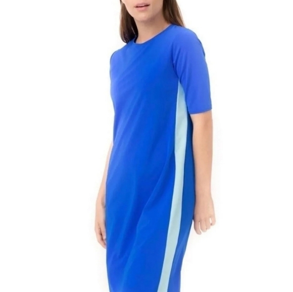 UNDER COVER BLUE SWIM M DRESS​​​​​​ - Picture 1 of 5